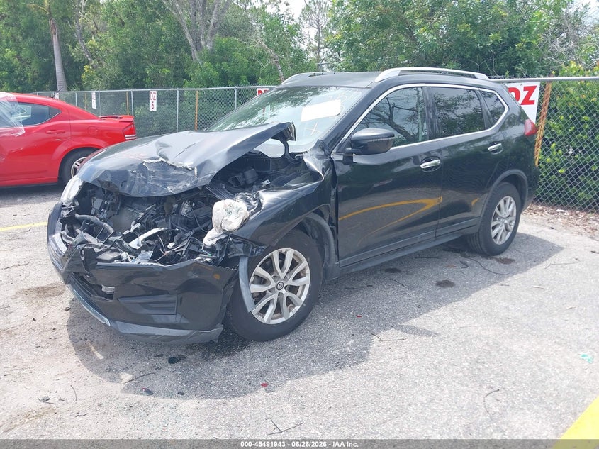 2019 Nissan Rogue VIN KNMAT2MT2KP513353 IAAI salvage auction — FRONT END, Rebuildable (Florida), sold $3,000 on 2026-07-27 (photo 2)