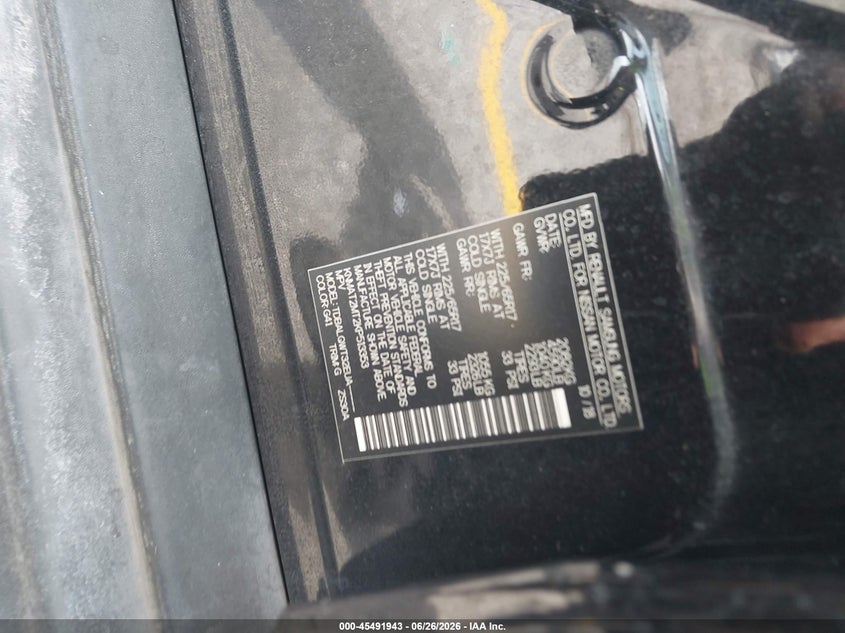 2019 Nissan Rogue VIN KNMAT2MT2KP513353 IAAI salvage auction — FRONT END, Rebuildable (Florida), sold $3,000 on 2026-07-27 (photo 9)