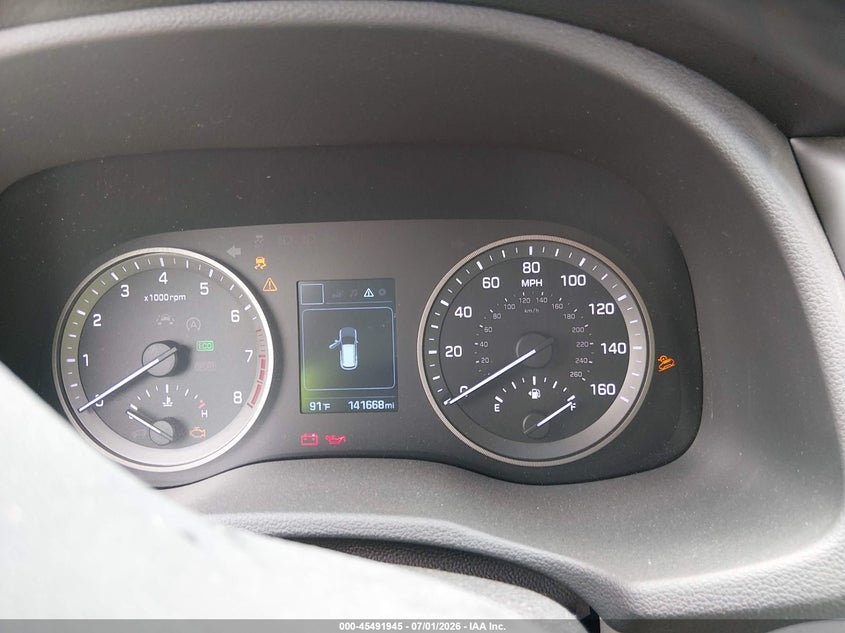 2016 Hyundai Tucson VIN KM8J33A21GU034976 IAAI salvage auction — FRONT & REAR, Salvage (Kansas), sold $2,350 on 2026-07-24 (photo 7)