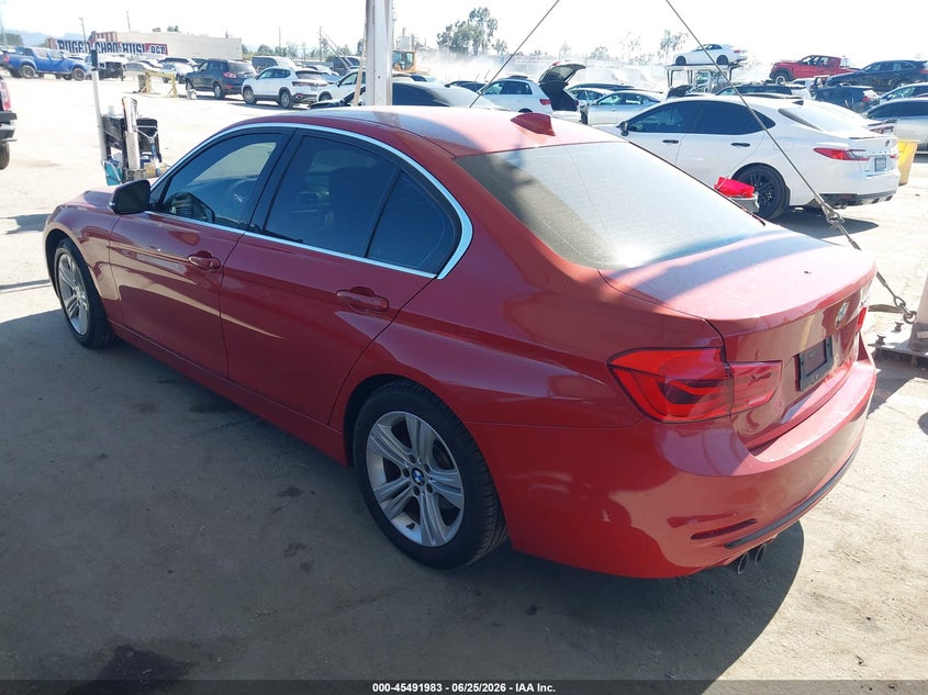 2018 BMW 3er VIN WBA8B9C54JK676933 IAAI salvage auction — RIGHT SIDE, Salvage Title, sold $6,000 on 2026-08-05 (photo 3)