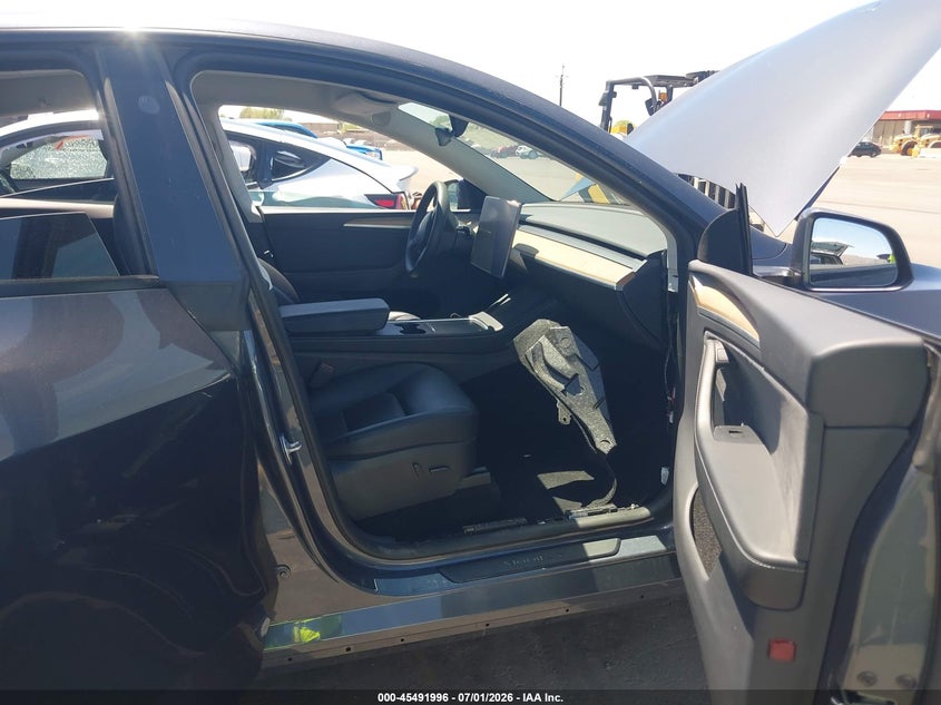 2023 Tesla Model y VIN 7SAYGDEE6PA210950 IAAI salvage auction — RIGHT FRONT, Salvage (Arizona), sold $8,300 on 2026-07-28 (photo 5)