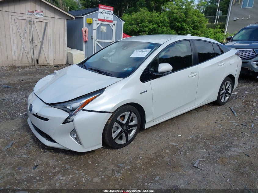 2016 Toyota Prius VIN JTDKARFU1G3002899 IAAI salvage auction — FRONT & REAR, Salvage Title, sold $2,550 on 2026-07-23 (photo 2)