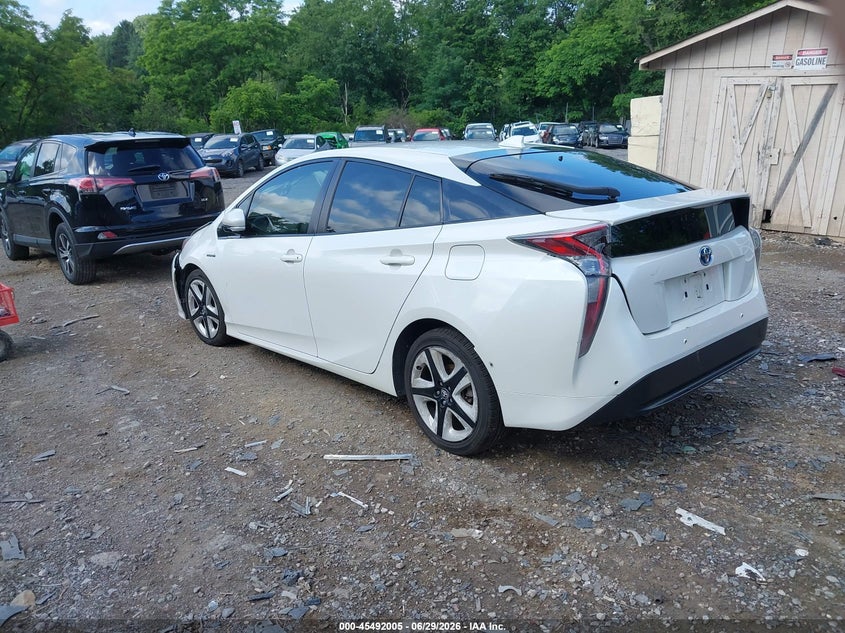 2016 Toyota Prius VIN JTDKARFU1G3002899 IAAI salvage auction — FRONT & REAR, Salvage Title, sold $2,550 on 2026-07-23 (photo 3)
