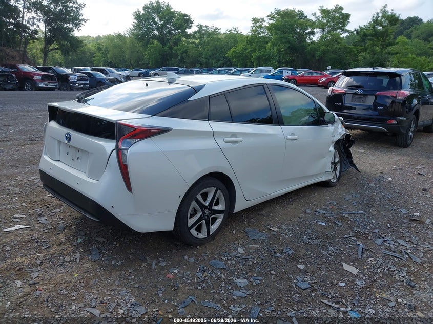 2016 Toyota Prius VIN JTDKARFU1G3002899 IAAI salvage auction — FRONT & REAR, Salvage Title, sold $2,550 on 2026-07-23 (photo 4)
