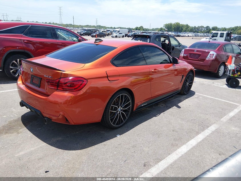 2018 BMW 4er VIN WBA4W9C54JAB95138 IAAI salvage auction — ENGINE DAMAGE, Salvage (Tennessee), sold $3,150 on 2026-07-21 (photo 4)