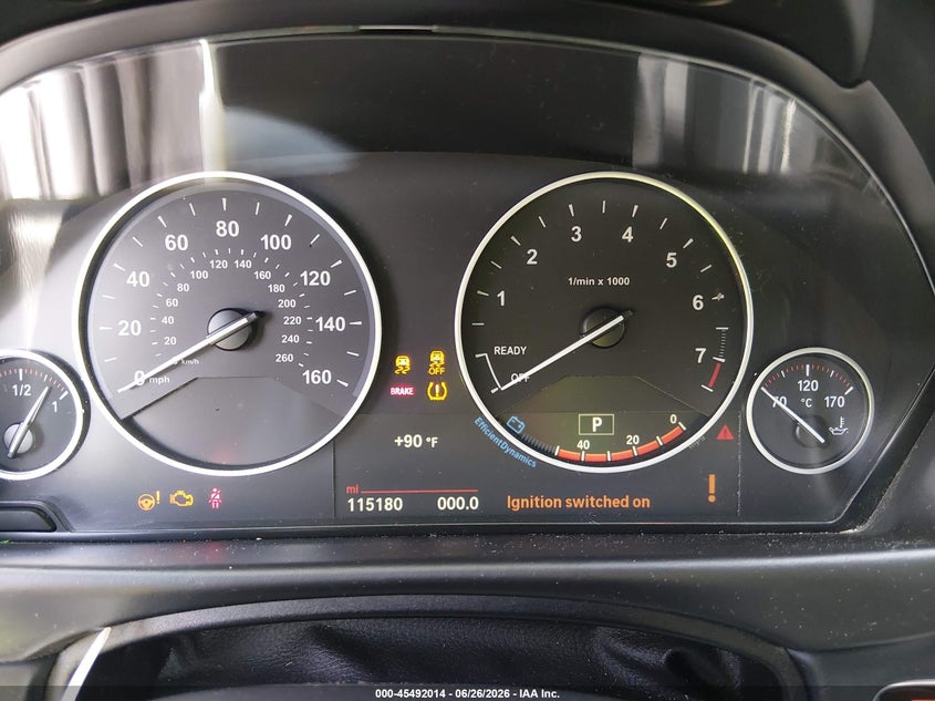 2018 BMW 4er VIN WBA4W9C54JAB95138 IAAI salvage auction — ENGINE DAMAGE, Salvage (Tennessee), sold $3,150 on 2026-07-21 (photo 7)