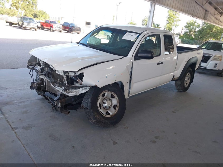 2015 Toyota Tacoma VIN 5TFTX4GNXFX043522 IAAI salvage auction — ALL OVER, Certificate Of Destruction (Florida), sold $1,500 on 2026-07-08 (photo 2)