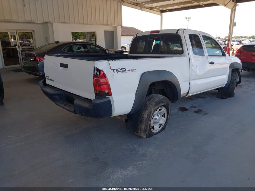 2015 Toyota Tacoma VIN 5TFTX4GNXFX043522 IAAI salvage auction — ALL OVER, Certificate Of Destruction (Florida), sold $1,500 on 2026-07-08 (photo 4)