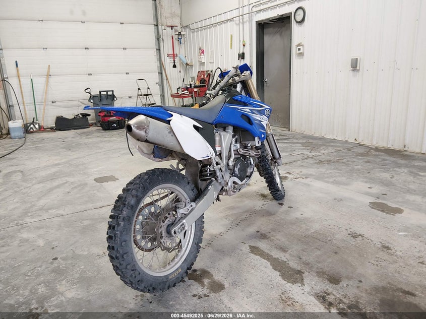 2009 Yamaha Wr450 VIN JYACJ13Y29A004314 IAAI salvage auction — FRONT END, Salvage (Idaho), sold $925 on 2026-07-24 (photo 4)