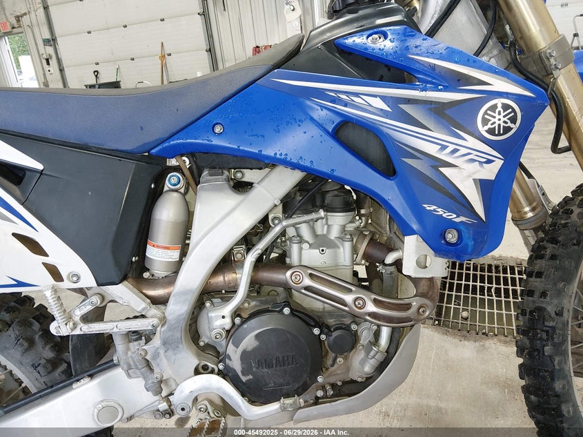 2009 Yamaha Wr450 VIN JYACJ13Y29A004314 IAAI salvage auction — FRONT END, Salvage (Idaho), sold $925 on 2026-07-24 (photo 8)