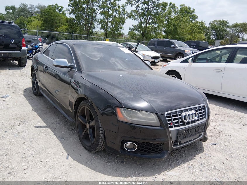 2012 Audi S5 VIN WAUCVAFR8CA003816 IAAI salvage auction — NORMAL WEAR, Clear (Indiana), sold $725 on 2026-07-21 (photo 1)