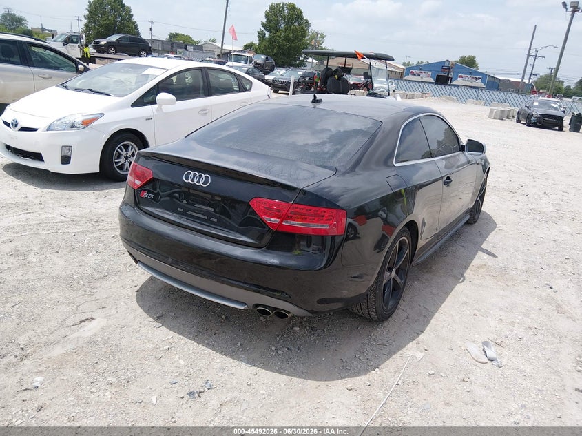 2012 Audi S5 VIN WAUCVAFR8CA003816 IAAI salvage auction — NORMAL WEAR, Clear (Indiana), sold $725 on 2026-07-21 (photo 4)