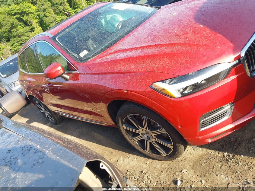 2021 Volvo Xc60 VIN YV4BR0DL5M1864879 IAAI salvage auction — LEFT SIDE, Salvage (Massachusetts), sold $11,400 on 2026-07-23 (photo 1)
