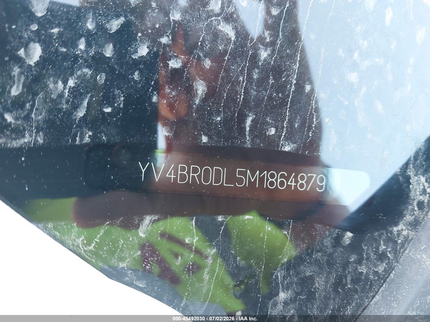 2021 Volvo Xc60 VIN YV4BR0DL5M1864879 IAAI salvage auction — LEFT SIDE, Salvage (Massachusetts), sold $11,400 on 2026-07-23 (photo 9)