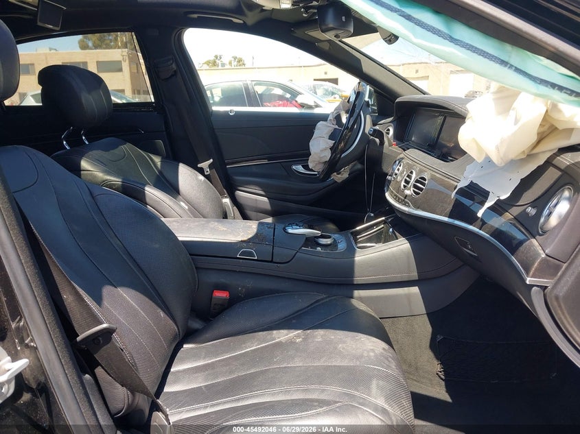 2017 Mercedes-benz S-klasse VIN WDDUG6DB5HA291070 IAAI salvage auction — FRONT END, Salvage Title, sold $5,500 on 2026-08-17 (photo 5)