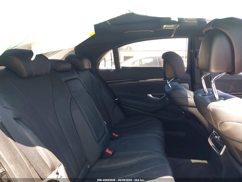 2017 Mercedes-benz S-klasse VIN WDDUG6DB5HA291070 IAAI salvage auction — FRONT END, Salvage Title, sold $5,500 on 2026-08-17 (photo 8)