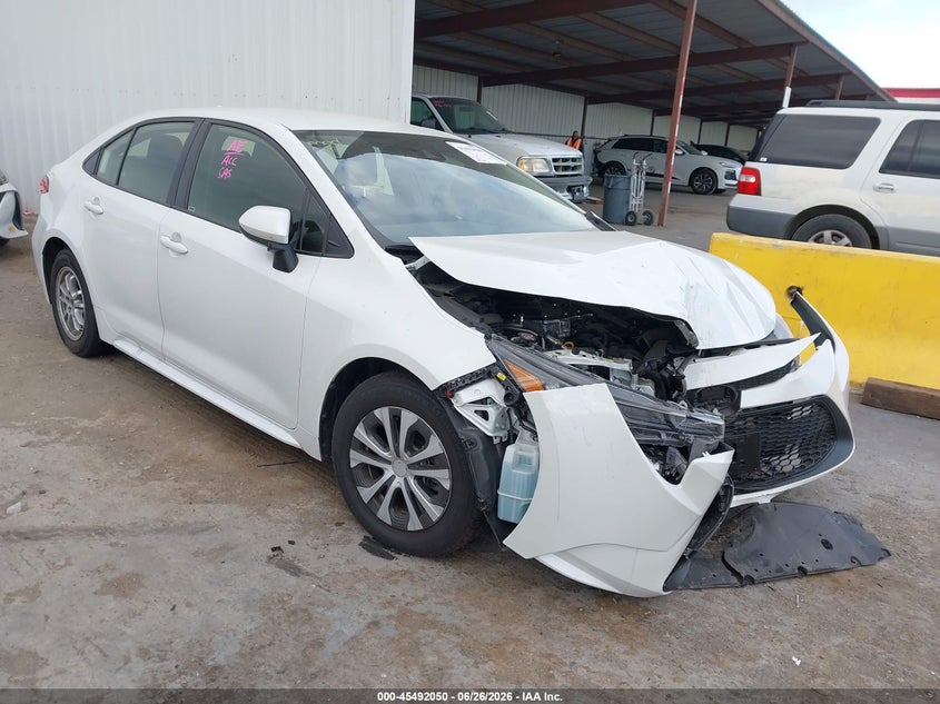 2022 Toyota Corolla VIN JTDEAMDE7NJ041100 IAAI salvage auction — FRONT END, Salvage (California), sold $4,875 on 2026-07-23 (photo 1)