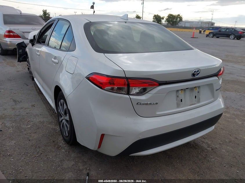 2022 Toyota Corolla VIN JTDEAMDE7NJ041100 IAAI salvage auction — FRONT END, Salvage (California), sold $4,875 on 2026-07-23 (photo 3)