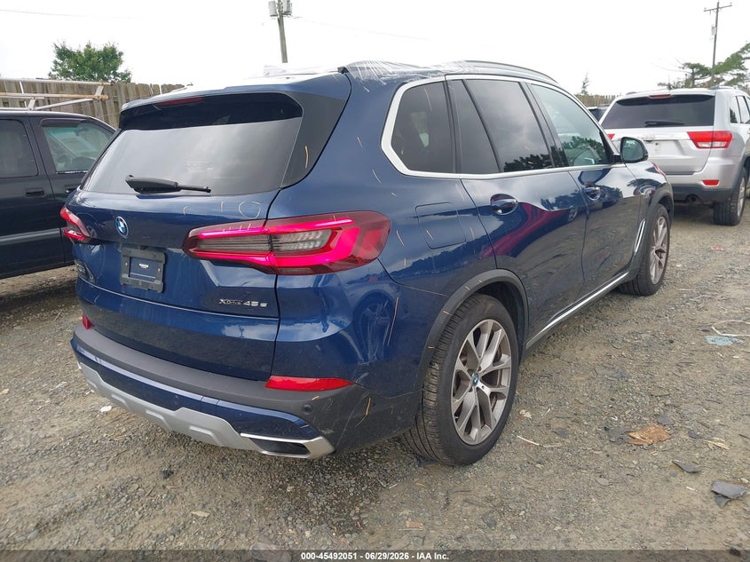 2022 BMW X5 VIN 5UXTA6C04N9M45500 IAAI salvage auction — STORM DAMAGE, Salvage (Virginia), sold $27,900 on 2026-07-27 (photo 4)