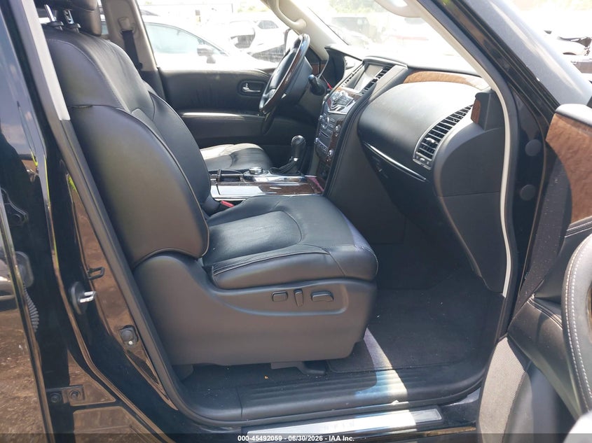 2017 Infiniti Qx80 VIN JN8AZ2NE2H9153095 IAAI salvage auction — LEFT FRONT, Salvage (Ohio), sold $25 on 2026-07-30 (photo 5)