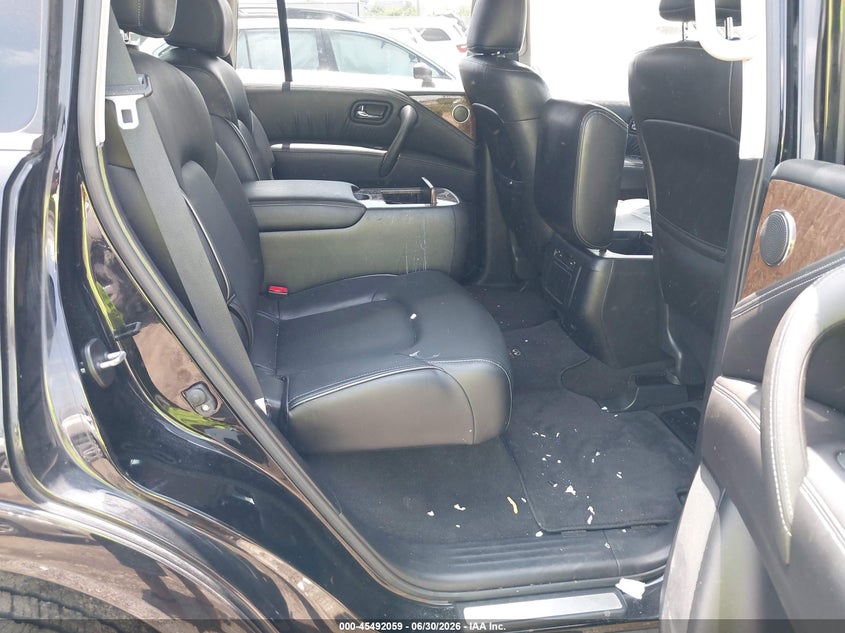 2017 Infiniti Qx80 VIN JN8AZ2NE2H9153095 IAAI salvage auction — LEFT FRONT, Salvage (Ohio), sold $25 on 2026-07-30 (photo 8)