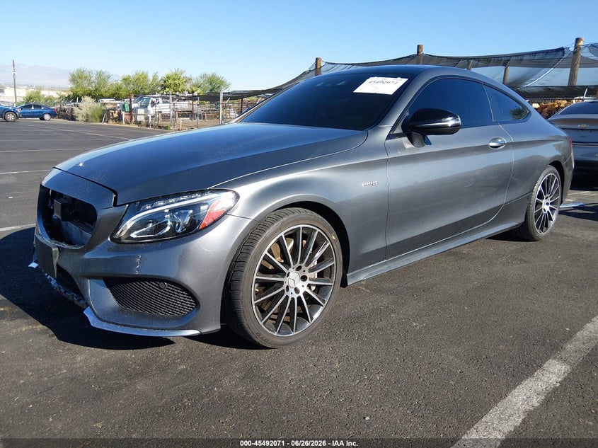 2018 Mercedes-benz VIN WDDWJ6EB0JF641593 IAAI salvage auction — FRONT END, Salvage Title, sold $10,300 on 2026-08-02 (photo 2)