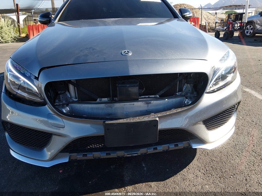 2018 Mercedes-benz VIN WDDWJ6EB0JF641593 IAAI salvage auction — FRONT END, Salvage Title, sold $10,300 on 2026-08-02 (photo 6)
