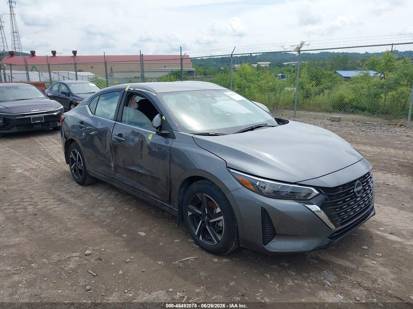 2024 Nissan Sentra VIN 3N1AB8CV7RY346945 IAAI salvage auction — RIGHT SIDE, Salvage (Pennsylvania), sold $5,125 on 2026-08-01 (photo 1)