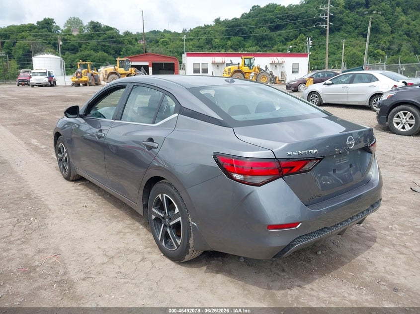 2024 Nissan Sentra VIN 3N1AB8CV7RY346945 IAAI salvage auction — RIGHT SIDE, Salvage (Pennsylvania), sold $5,125 on 2026-08-01 (photo 3)