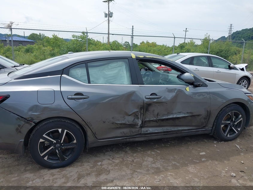 2024 Nissan Sentra VIN 3N1AB8CV7RY346945 IAAI salvage auction — RIGHT SIDE, Salvage (Pennsylvania), sold $5,125 on 2026-08-01 (photo 6)