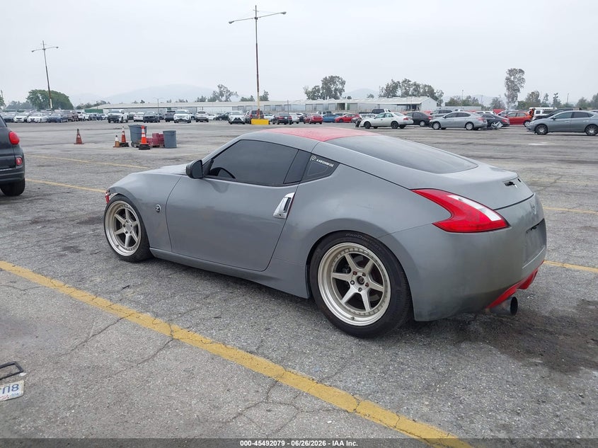 2012 Nissan 370z VIN JN1AZ4EH1CM562800 IAAI salvage auction — FRONT END, Salvage (California), sold $3,875 on 2026-07-28 (photo 3)