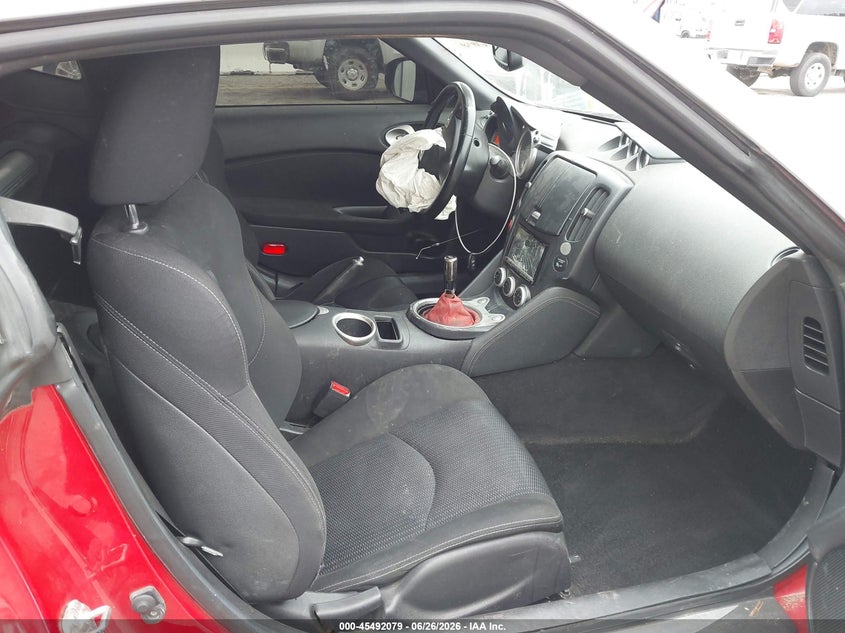 2012 Nissan 370z VIN JN1AZ4EH1CM562800 IAAI salvage auction — FRONT END, Salvage (California), sold $3,875 on 2026-07-28 (photo 5)