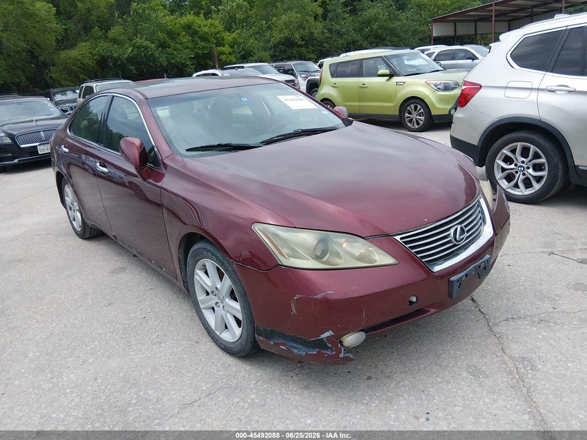 2007 Lexus Es 350 VIN JTHBJ46G272066838 IAAI salvage auction — NORMAL WEAR, Original (Texas), sold $950 on 2026-07-06 (photo 1)