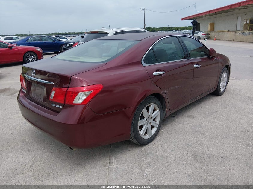 2007 Lexus Es 350 VIN JTHBJ46G272066838 IAAI salvage auction — NORMAL WEAR, Original (Texas), sold $950 on 2026-07-06 (photo 4)