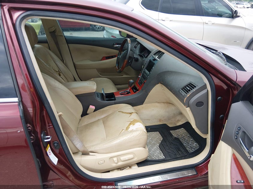 2007 Lexus Es 350 VIN JTHBJ46G272066838 IAAI salvage auction — NORMAL WEAR, Original (Texas), sold $950 on 2026-07-06 (photo 5)