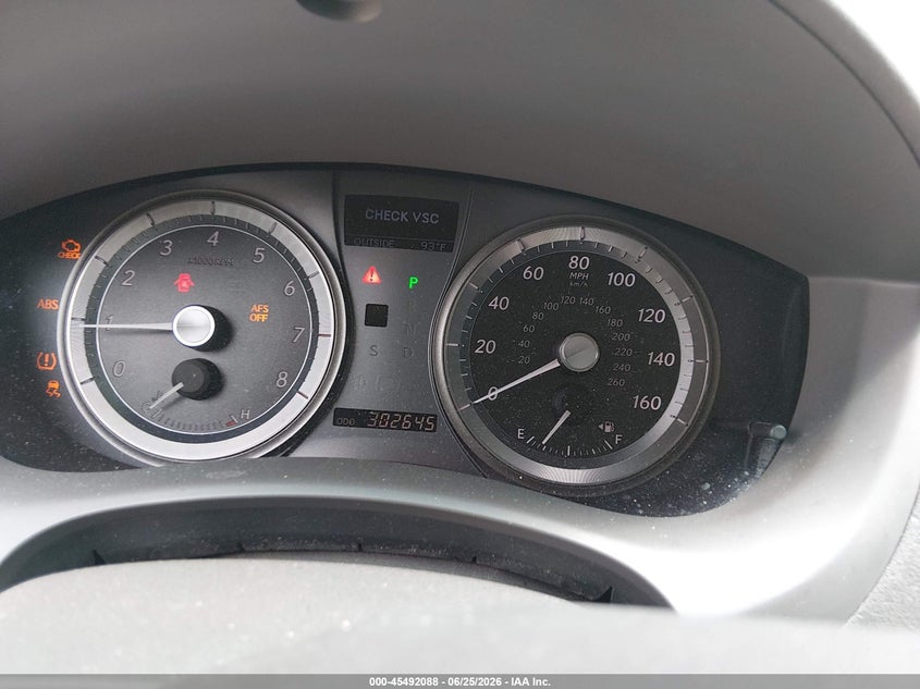 2007 Lexus Es 350 VIN JTHBJ46G272066838 IAAI salvage auction — NORMAL WEAR, Original (Texas), sold $950 on 2026-07-06 (photo 7)