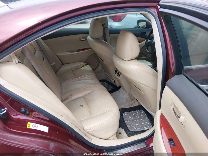 2007 Lexus Es 350 VIN JTHBJ46G272066838 IAAI salvage auction — NORMAL WEAR, Original (Texas), sold $950 on 2026-07-06 (photo 8)