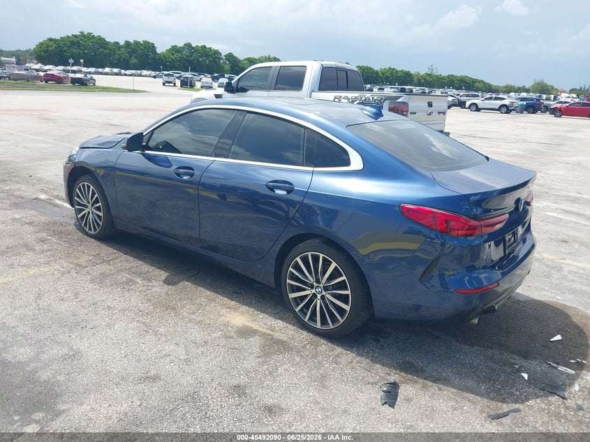 2022 BMW 2er VIN WBA53AK09N7K53684 IAAI salvage auction — FRONT END, Clear (Indiana), sold $6,750 on 2026-07-16 (photo 3)