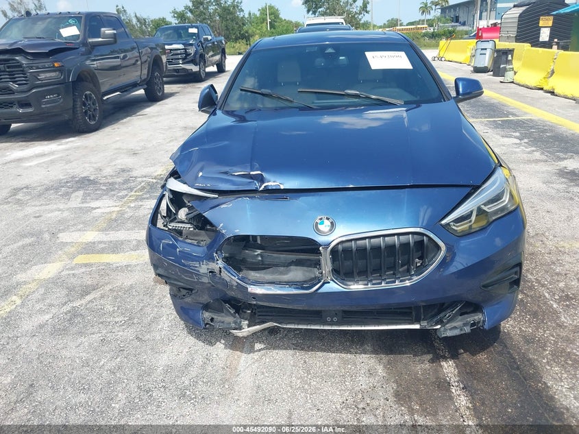 2022 BMW 2er VIN WBA53AK09N7K53684 IAAI salvage auction — FRONT END, Clear (Indiana), sold $6,750 on 2026-07-16 (photo 6)