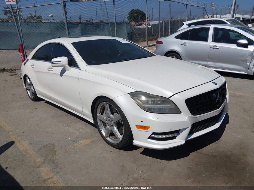 2013 Mercedes-benz Cls-klasse VIN WDDLJ7DB3DA087140 IAAI salvage auction — LEFT REAR, Salvage Title, sold $2,700 on 2026-08-05 (photo 1)