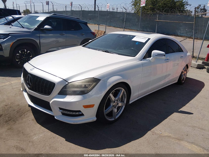 2013 Mercedes-benz Cls-klasse VIN WDDLJ7DB3DA087140 IAAI salvage auction — LEFT REAR, Salvage Title, sold $2,700 on 2026-08-05 (photo 2)