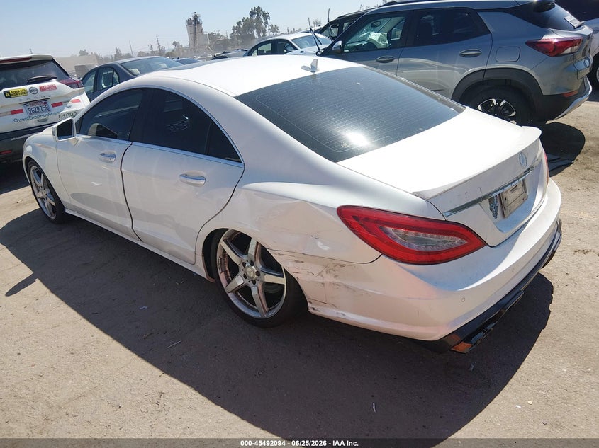 2013 Mercedes-benz Cls-klasse VIN WDDLJ7DB3DA087140 IAAI salvage auction — LEFT REAR, Salvage Title, sold $2,700 on 2026-08-05 (photo 3)