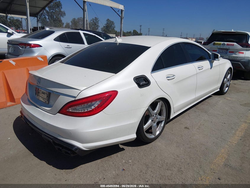 2013 Mercedes-benz Cls-klasse VIN WDDLJ7DB3DA087140 IAAI salvage auction — LEFT REAR, Salvage Title, sold $2,700 on 2026-08-05 (photo 4)