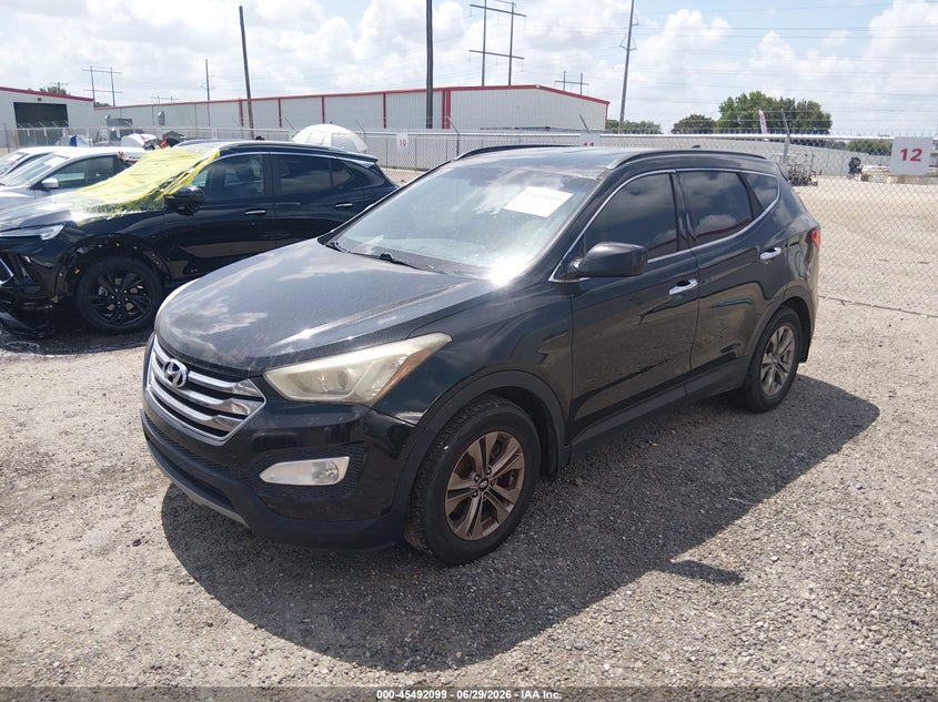 2016 Hyundai Santa fe VIN 5XYZU3LB3GG346011 IAAI salvage auction — NORMAL WEAR, Clear (Louisiana), sold $1,250 on 2026-07-29 (photo 2)
