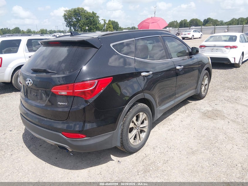 2016 Hyundai Santa fe VIN 5XYZU3LB3GG346011 IAAI salvage auction — NORMAL WEAR, Clear (Louisiana), sold $1,250 on 2026-07-29 (photo 4)