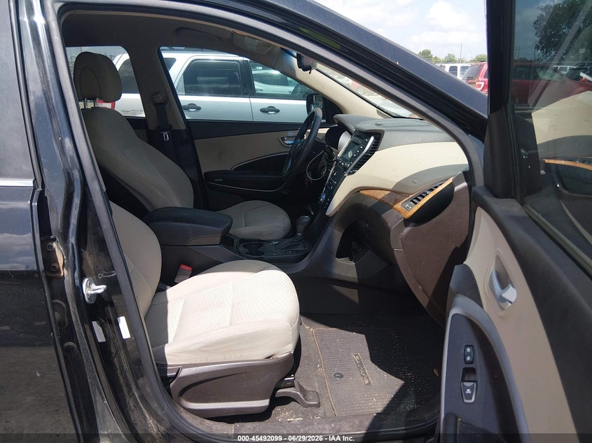 2016 Hyundai Santa fe VIN 5XYZU3LB3GG346011 IAAI salvage auction — NORMAL WEAR, Clear (Louisiana), sold $1,250 on 2026-07-29 (photo 5)