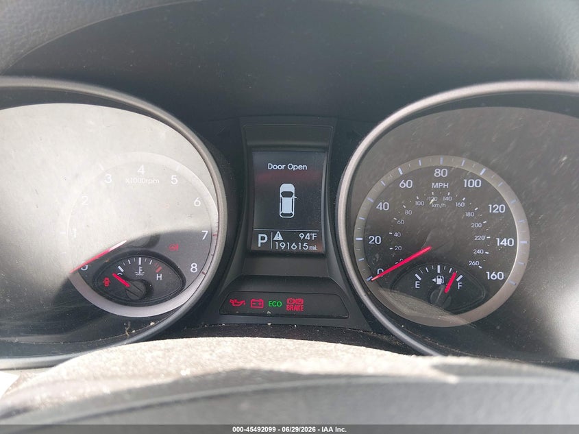 2016 Hyundai Santa fe VIN 5XYZU3LB3GG346011 IAAI salvage auction — NORMAL WEAR, Clear (Louisiana), sold $1,250 on 2026-07-29 (photo 7)