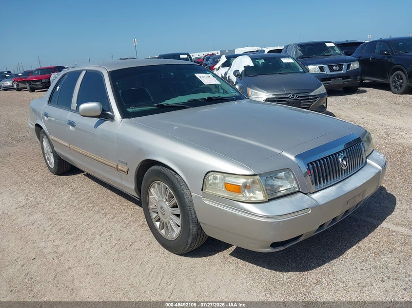 2009 Mercury Grand marquis VIN 2MEHM75V59X636351 IAAI salvage auction — UNKNOWN, Original (Texas), sold $1,250 on 2026-09-08 (photo 1)