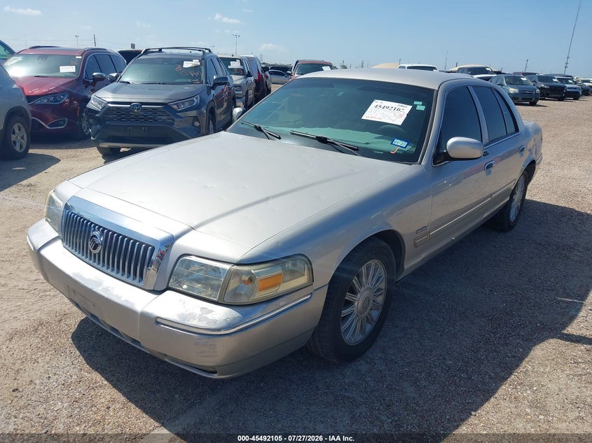 2009 Mercury Grand marquis VIN 2MEHM75V59X636351 IAAI salvage auction — UNKNOWN, Original (Texas), sold $1,250 on 2026-09-08 (photo 2)
