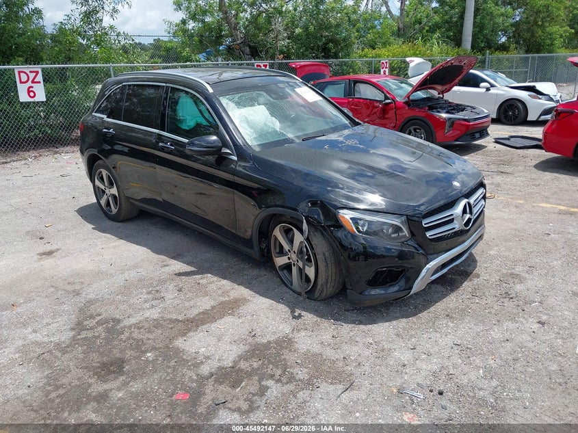 2016 Mercedes-benz Glc VIN WDC0G4JB5GF067407 IAAI salvage auction — ALL OVER, Rebuildable (Florida), sold $3,300 on 2026-07-28 (photo 1)